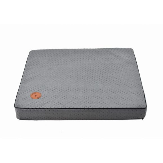 Materac ortopedyczny dla psa Hector 70x60cm pikowany szary