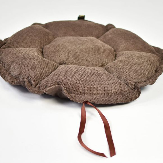 Lauren Design legowisko Daisy dla psa lub kota brąz + brąz struktura 80cm