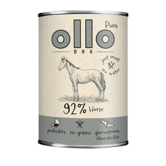 Ollo Pure Horse mokra karma dla psa - konina 400g