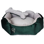 Lauren design Diana legowisko dla psa lub kota zielone