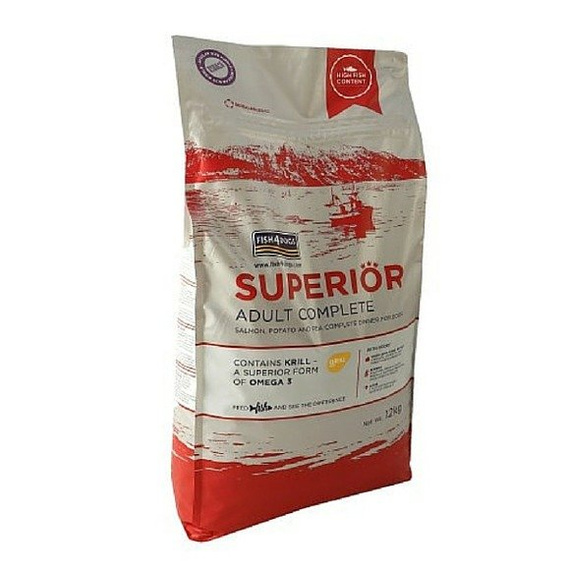 Fish4Dogs Superior Adult Complete - karma z łososiem dla psów dorosłych 12kg
