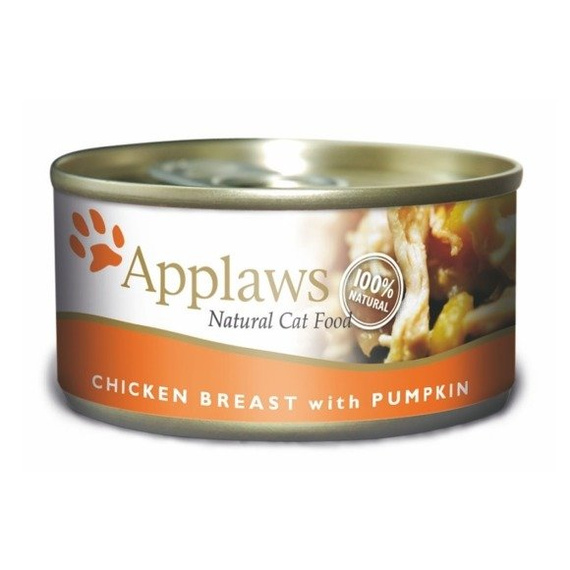 Applaws Cat karma dla kotów pierś kurczaka, dynia w bulionie puszka 70g