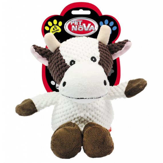Pet Nova KROWA - pluszowa zabawka dla psa 32cm