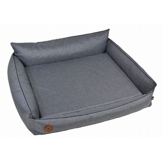 Legowisko ortopedyczne dla psa Rocky 118x104cm szare