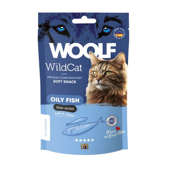 Woolf WildCat Snacks - przysmaki dla kota z ryb 50 g