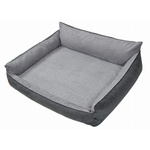 Legowisko ortopedyczne dla psa Rocky 118x104cm szare