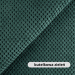 Cat's Atelier Półka na ścianę dla kota fala symetryczna lewa 75cm - butelkowa zieleń