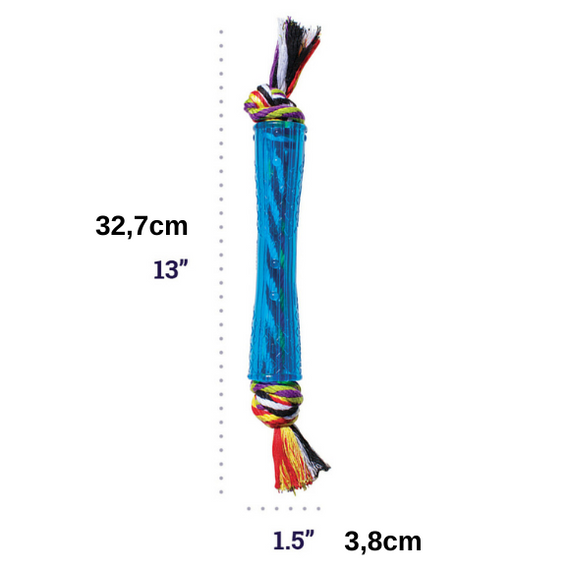Petstages Orka Rurka z supłami - zabawka dla psa