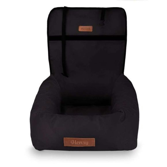 Transporter do samochodu dla psa lub kota w kolorze czarnym - Dogeste