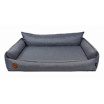 Legowisko ortopedyczne dla psa Rocky 83x73cm szare