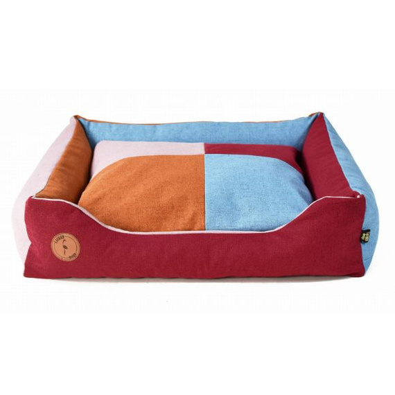 Lauren Design CEZAR - kolorowa kanapa dla psa lub kota 60/50cm