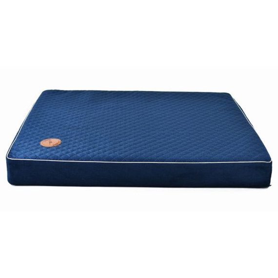 Materac ortopedyczny dla psa Hector 100x80cm granatowy