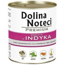 Dolina Noteci Premium indyk 800g - mokra karma dla dorosłego psa