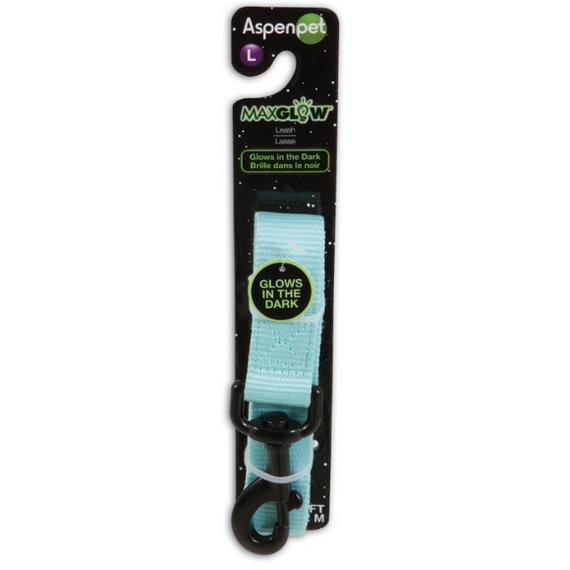 Świecąca smycz Max Glow Blue Large 120 cm