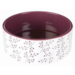 Miska ceramiczna dla psa 1,4l Trixie jagodowa