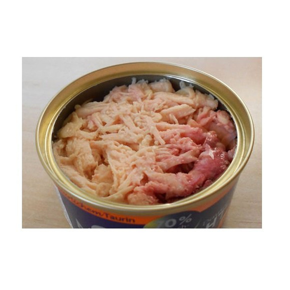 Moonlight Dinner Nr 1 Kurczak i serca kurczaka﻿ puszka 80g x 12