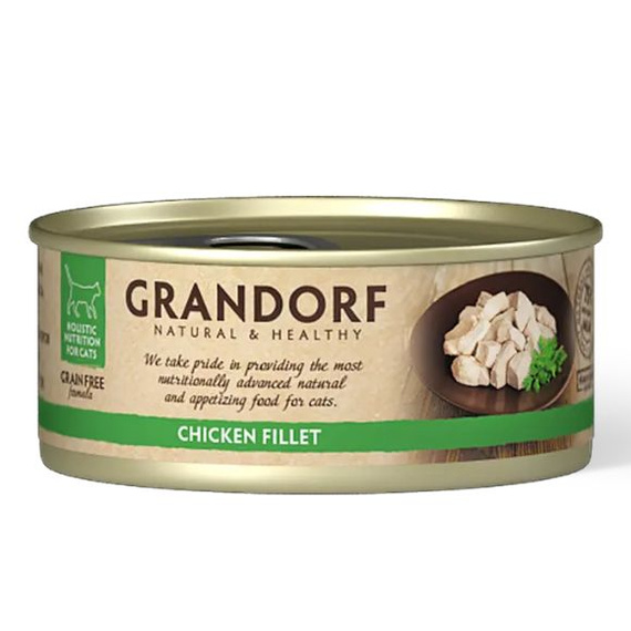 Grandorf Pierś z Kurczaka mokra karma dla kotów 70g