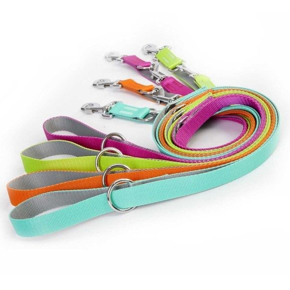 Dingo smycz da psa Energy 1,6cm/220cm zielona