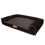 Legowisko kanapa dla psa L 82/50cm brązowa - Dogeste