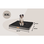 Materac ortopedyczny dla psa XXL Dogeste czarny