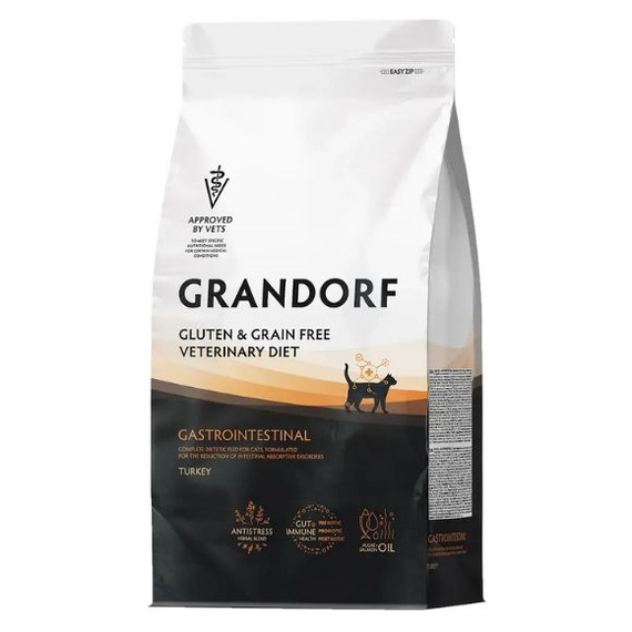 Grandorf Veterinary Diet Cat Gastrointestinal Turkey 400 g