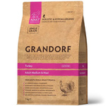 Grandorf Adult Medium Maxi Indyk 3kg sucha karma dla psów dorosłych