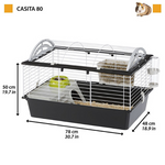 Ferplast Casita 80 - klatka dla świnek morskich