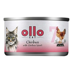 Ollo Cat Nr 7 Kurczak i Serca z Kurczaka mokra karma dla kota