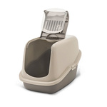 Toaleta Savic Nestor kryta kuweta z wygodnymi drzwiczkami granit z szarym