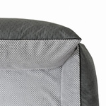 Legowisko ortopedyczne dla psa Rocky 83x73cm szare