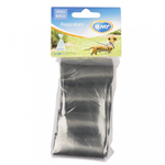 Czarne woreczki na psie odchody 4 x 20 szt. Duvo+