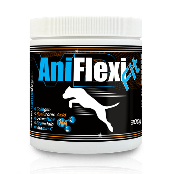 AniFlexi Fit 300g preparat dla psów wspomagający stawy z kolagenem i L-karnityną