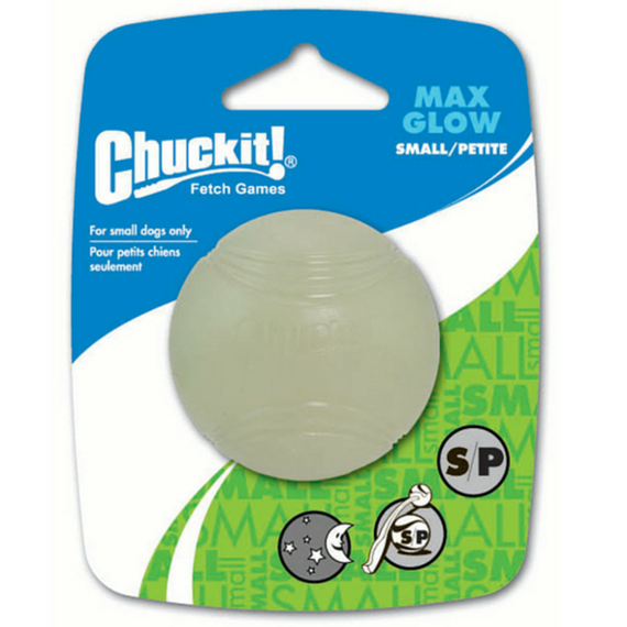 Chuckit! Max Glow Small - świecąca piłka dla małych psów