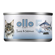 Ollo Cat Nr 5 Tuńczyk i Łosoś mokra karma dla kota