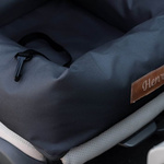 Transporter do samochodu dla psa lub kota w kolorze czarnym - Dogeste