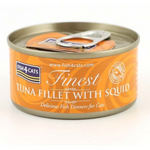 Fish4Cats Finest Filet z Tuńczyka z kałamarnicą puszka 70g