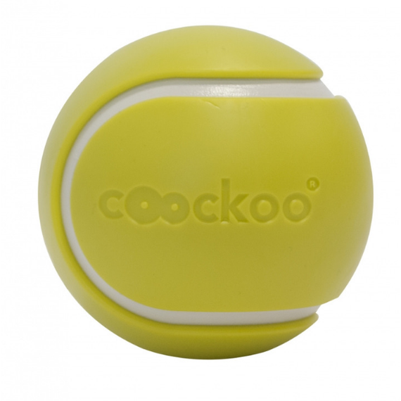 Coockoo Magic Ball - limonkowa zabawka dla kotów i psów