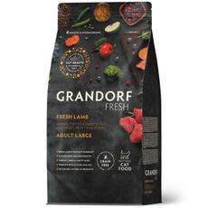Grandorf Fresh Adult Large – karma sucha bezzbożowa dla dorosłych kotów dużych ras z jagnięciną, 8kg