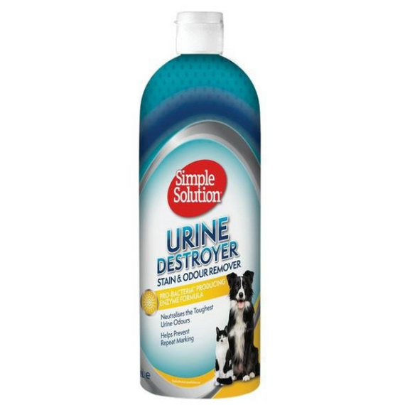 Simple Solution Urine Destroyer 1000ml preparat do usuwania plan i zapachu moczu