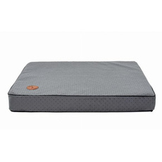 Materac ortopedyczny dla psa Hector 70x60cm pikowany szary