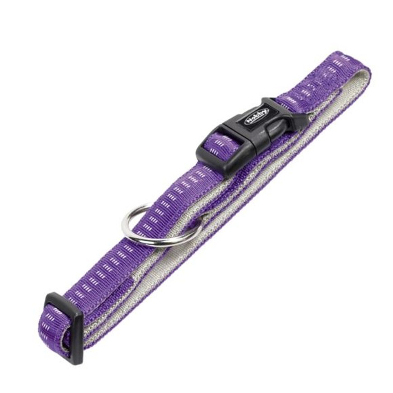 Nobby Obroża Soft Grip 20mm/45cm fioletowa