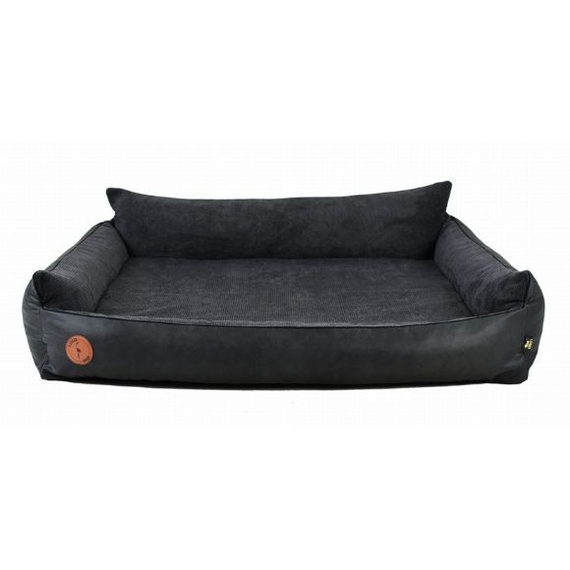 Legowisko ortopedyczne dla psa Rocky 118x104cm węgiel