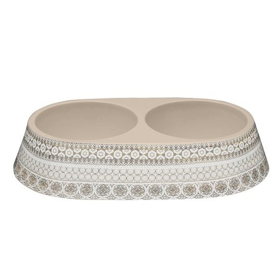 Miska Moroccan Wood podwójna TarHong