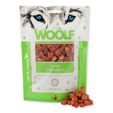 Woolf Lamb Chunkies - przysmaki dla psa z jagnięciną, op. 100 g