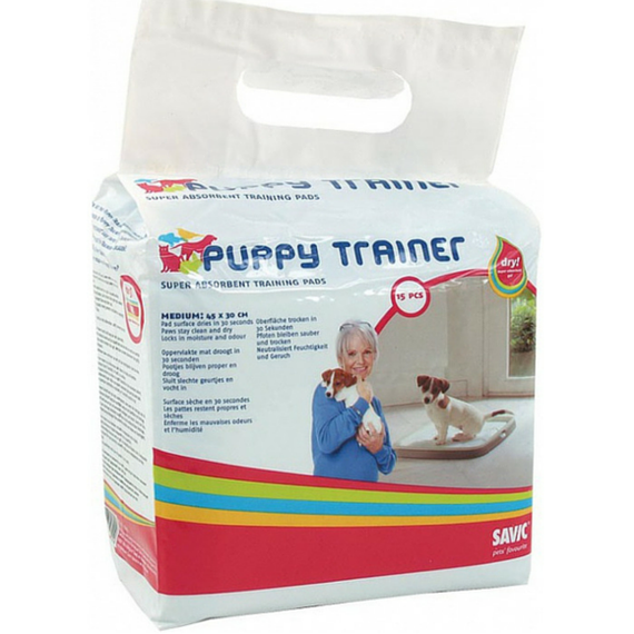 Podkłady dla psa Savic Puppy Trainer (100szt) Large 60x45cm