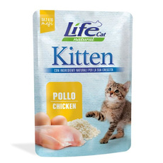 Life Cat Natural Kitten Kurczak mokra karma dla kociąt saszetka 70g