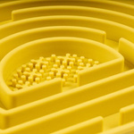 DUVO+ miska spowalniająca dla psa – półkolista żółta 