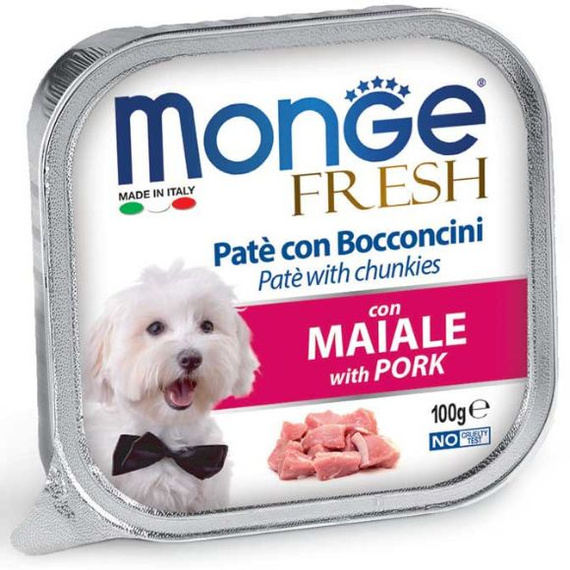 Monge Fresh Dog pasztet z wieprzowiną 100g
