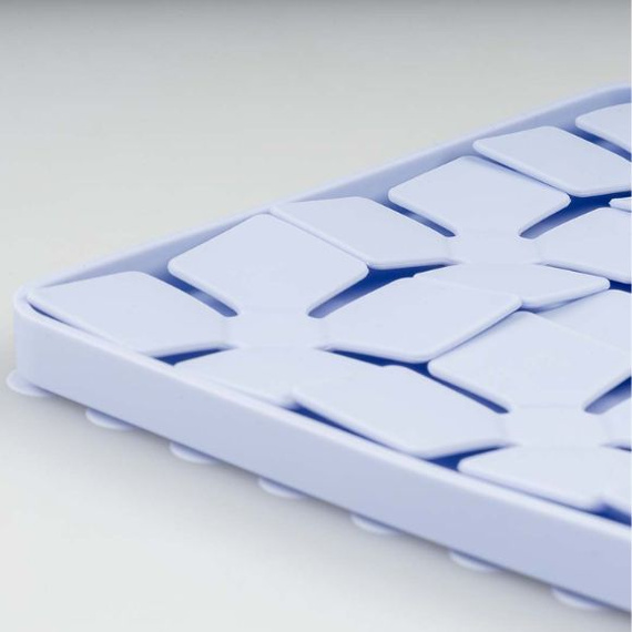 DUVO+ mata węchowa silikonowa Cornflower dla psa 20 × 20 cm – fioletowa