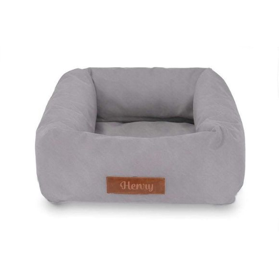 Transporter do samochodu dla psa lub kota w kolorze jasnoszarym - Dogeste